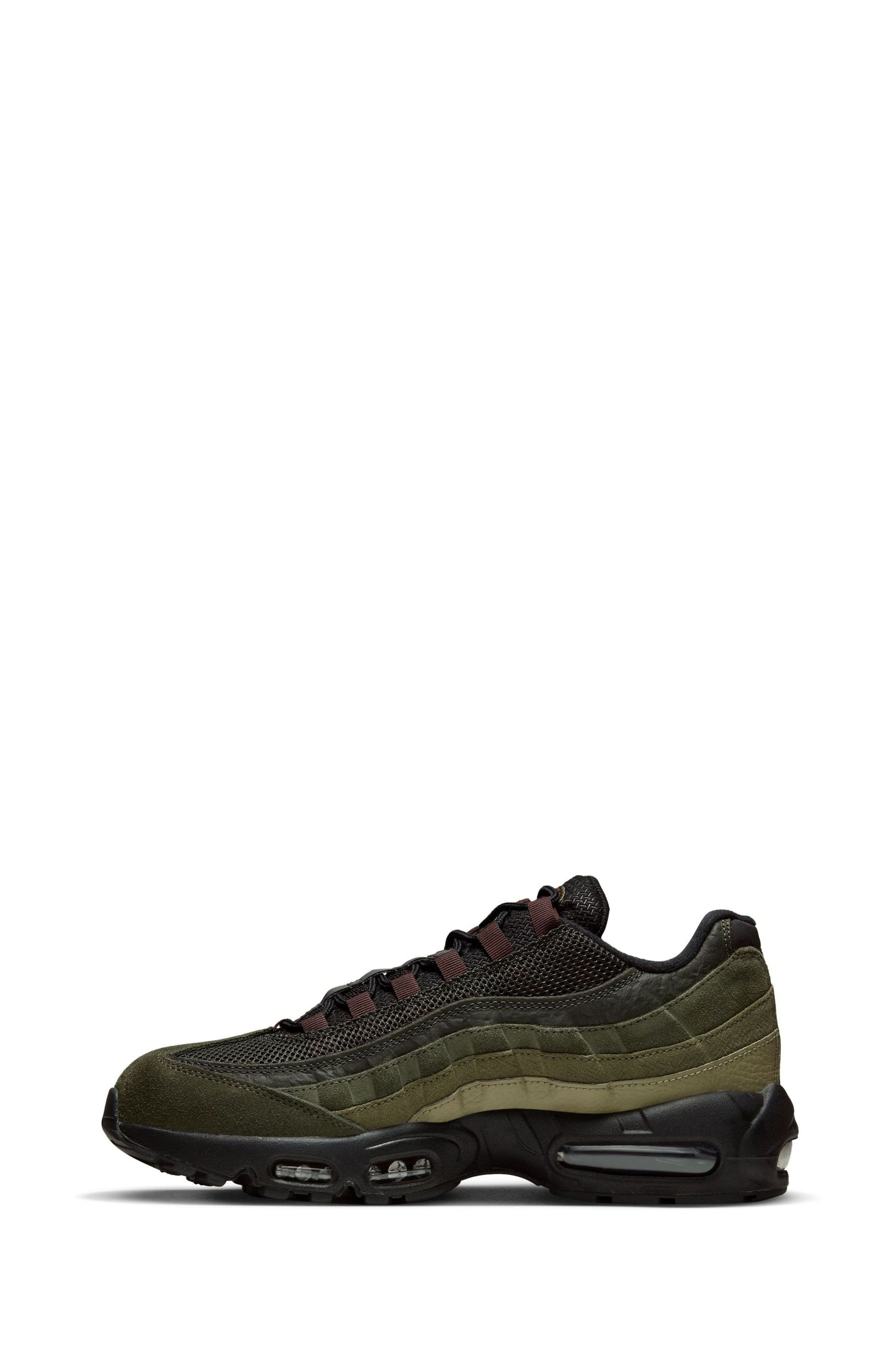 Buy Nike Khaki Green Air Max 95 Trainers from Next Luxembourg