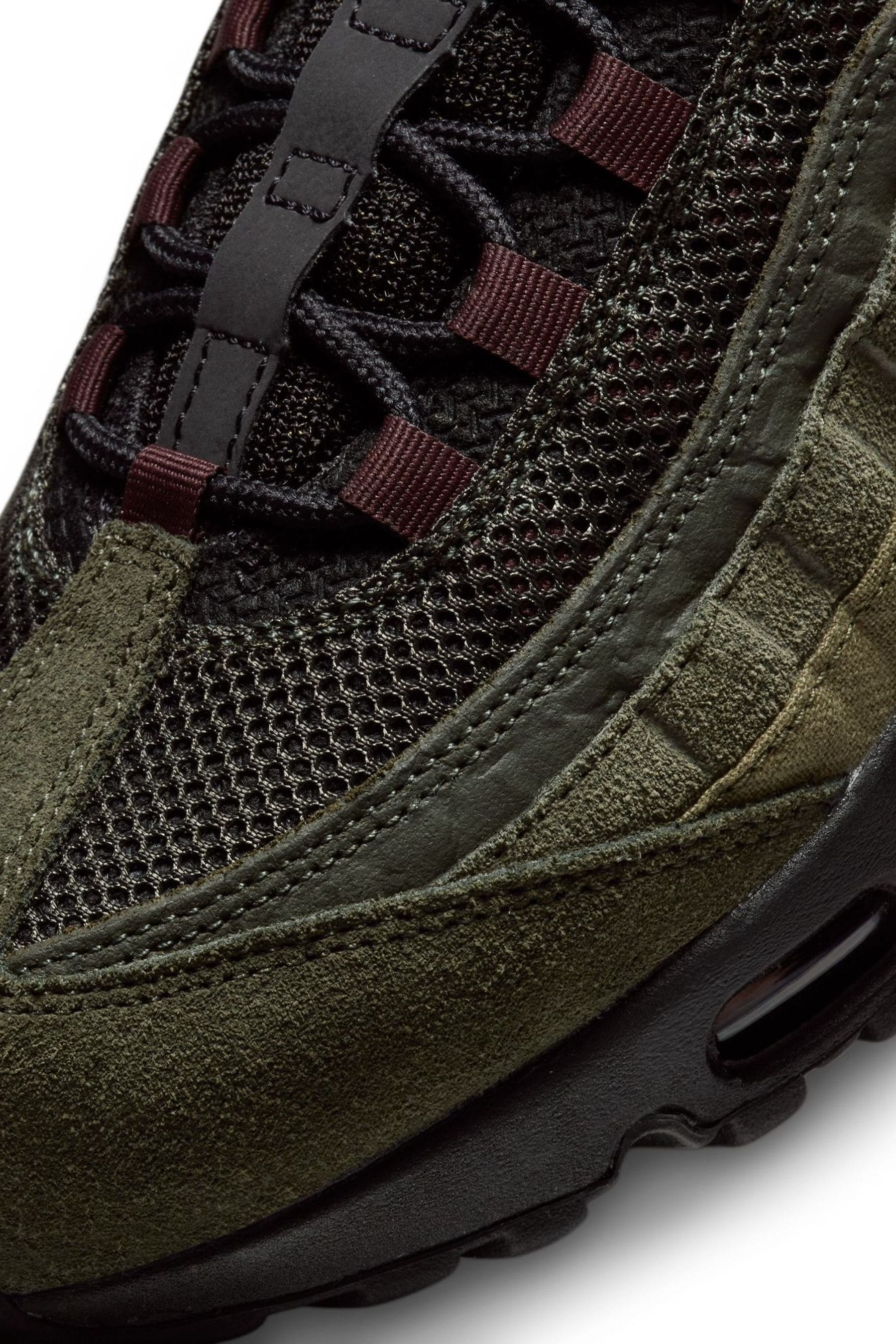 Buy Nike Khaki Green Air Max 95 Trainers from Next Luxembourg