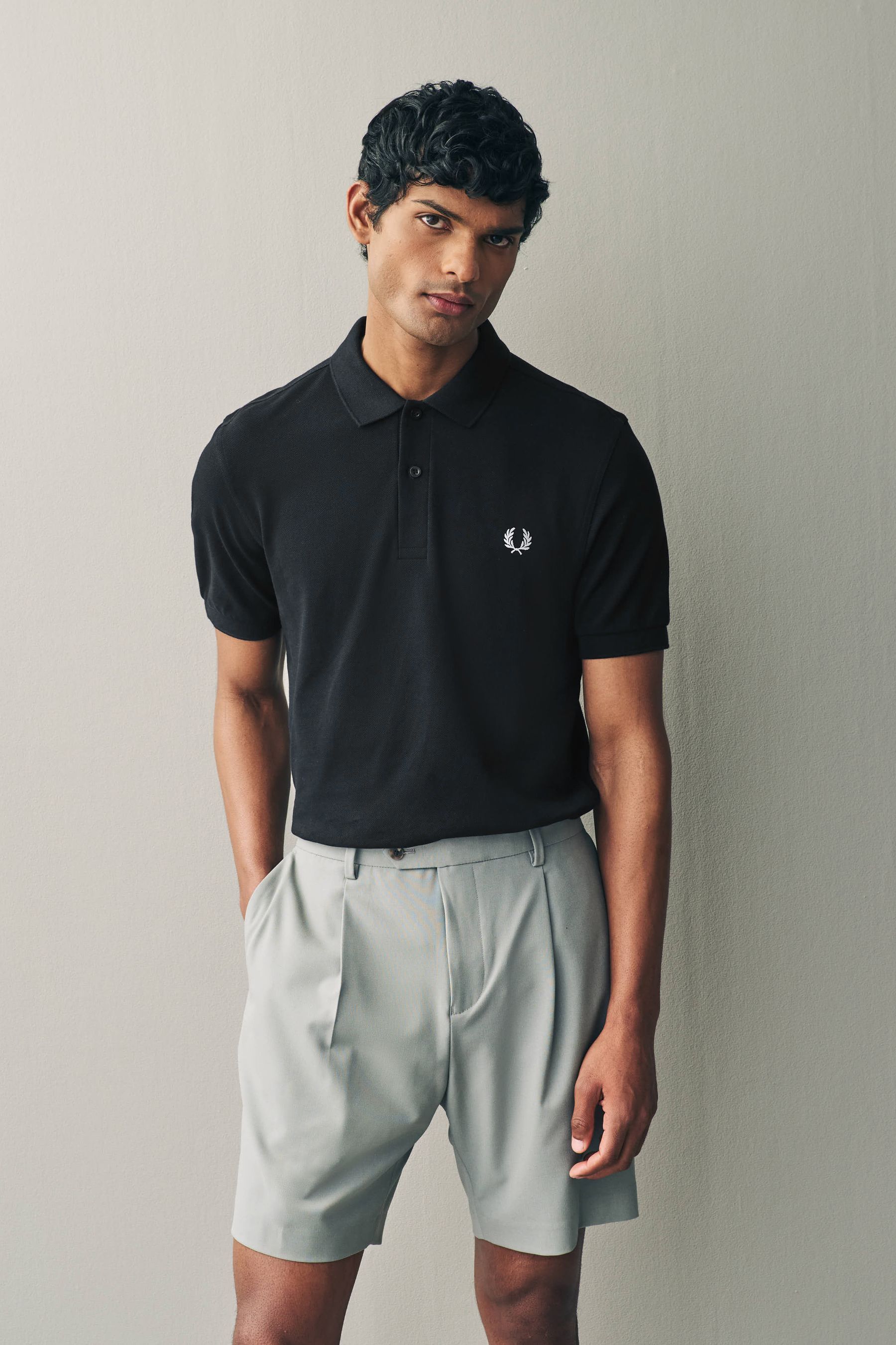 Buy Fred Perry 100 Cotton Plain Polo Shirt from Next Luxembourg