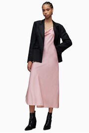 AllSaints Pink Hadley Dress - Image 3 of 6