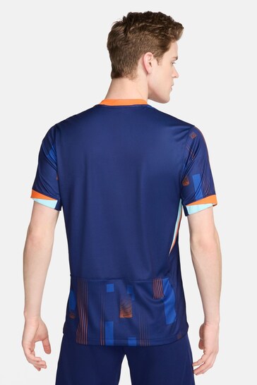 Nike Blue Dri-FIT Netherlands Stadium Away Football Shirt