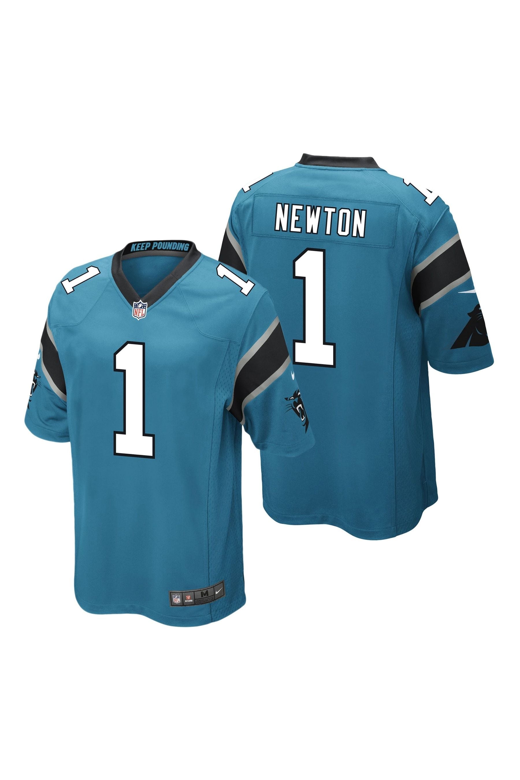 Cam newton alternate best sale blue jersey