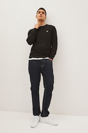 Lyle & Scott Crew-Neck Cotton Merino Jumper - Image 3 of 6