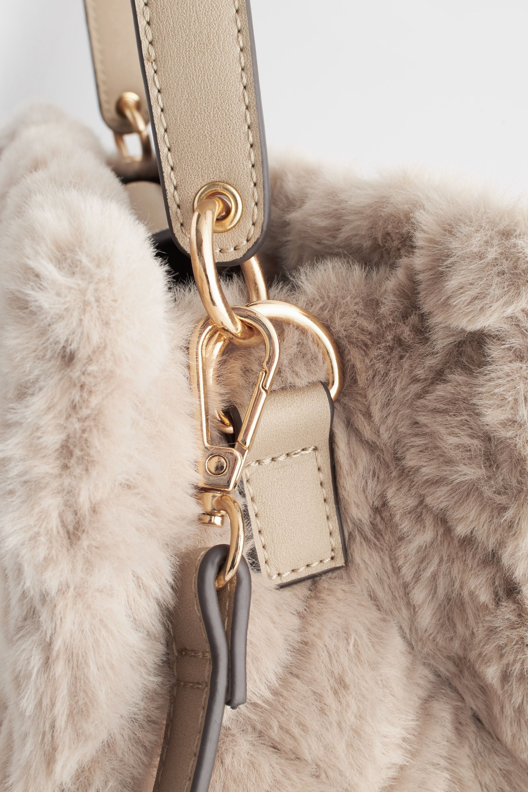 Topshop teddy faux fur bag on sale