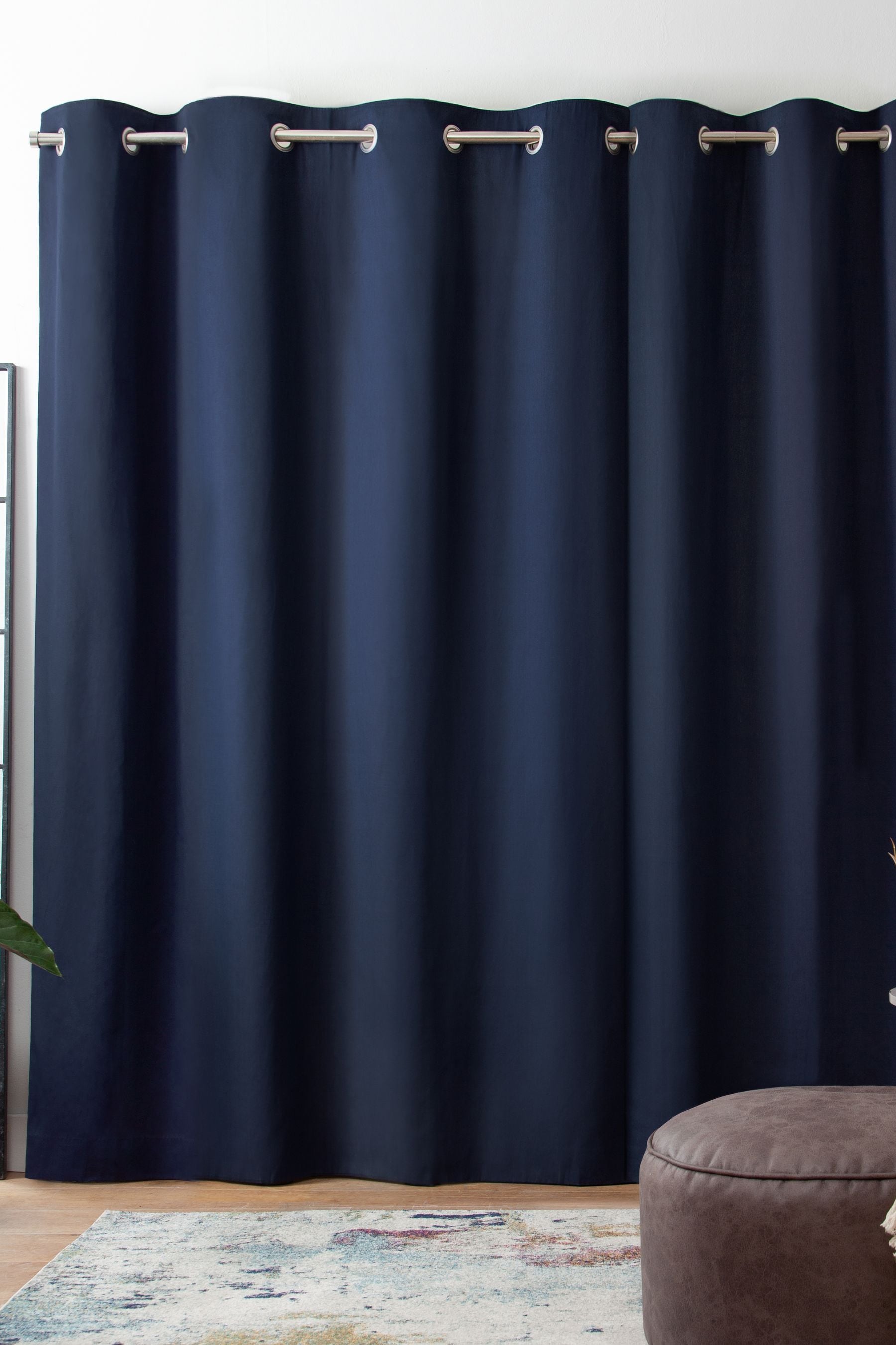 Navy eyelet curtains online