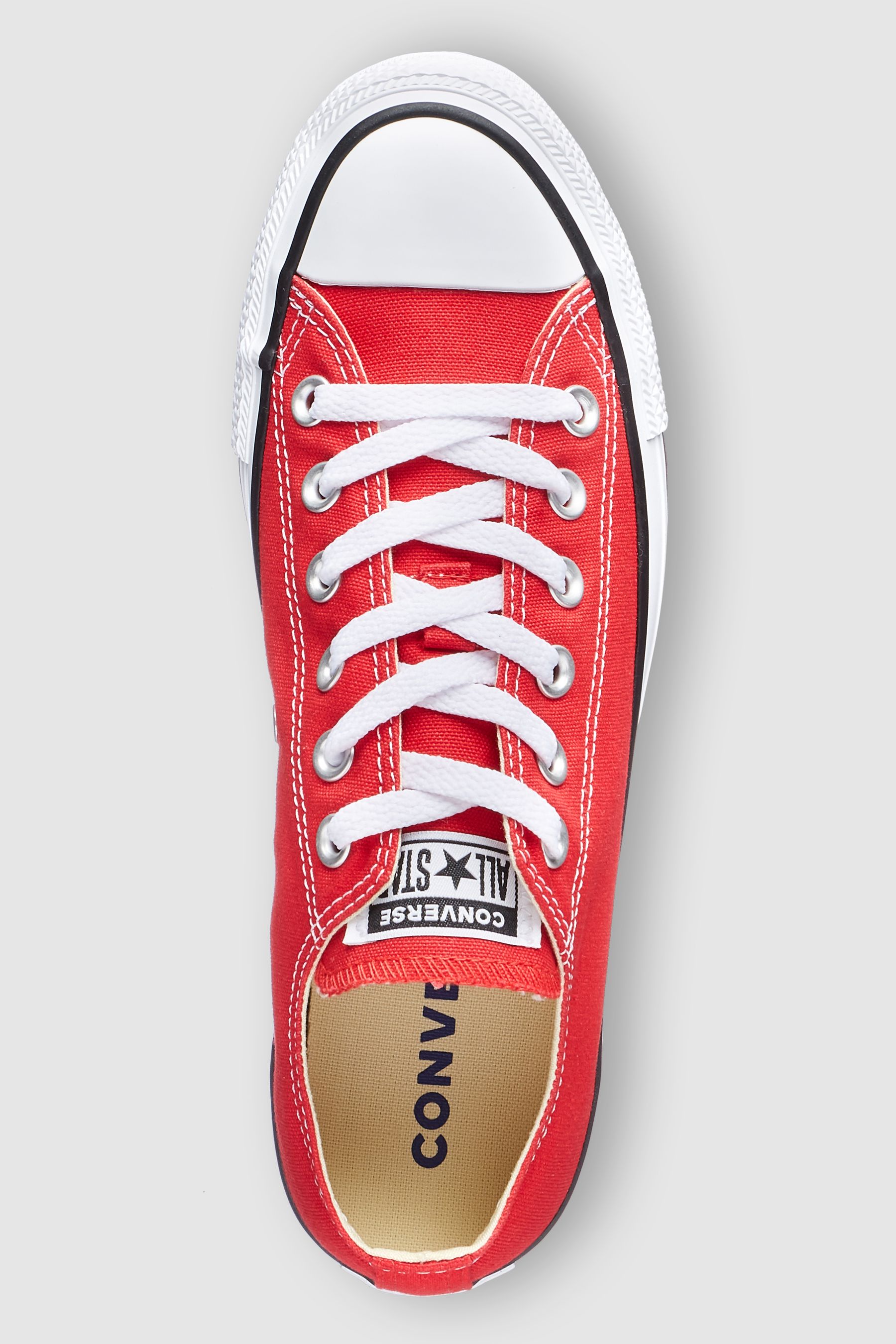 Buy Converse Red Standard Fit Chuck Taylor All Star Ox Trainers from Next United Arab Emirates