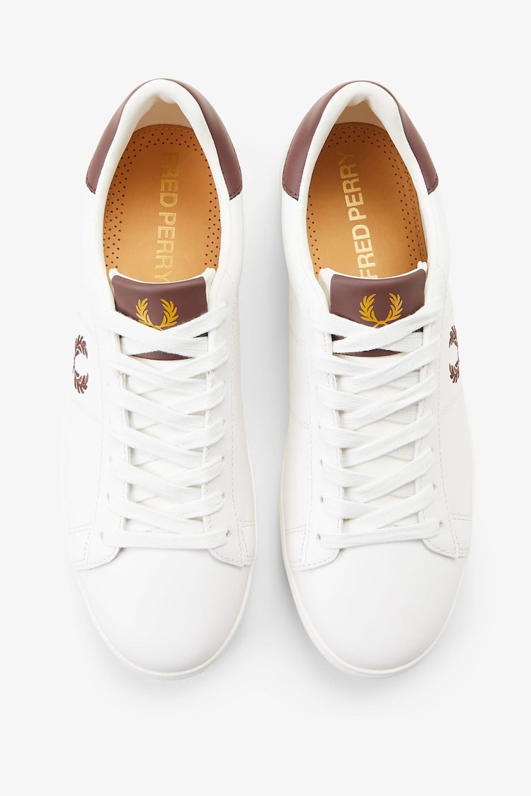 Fred Perry Spencer Leather Trainers - Image 5 of 5