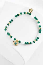 Estella Bartlett Gold Plated Beaded Eye Bracelet - Image 1 of 4