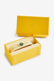 Swarovski Green Idyllia Soft Bracelet Clover Gold Shiny - Image 2 of 2