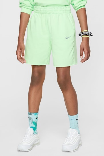 Nike Green Dance Dri-FIT Fleece Shorts