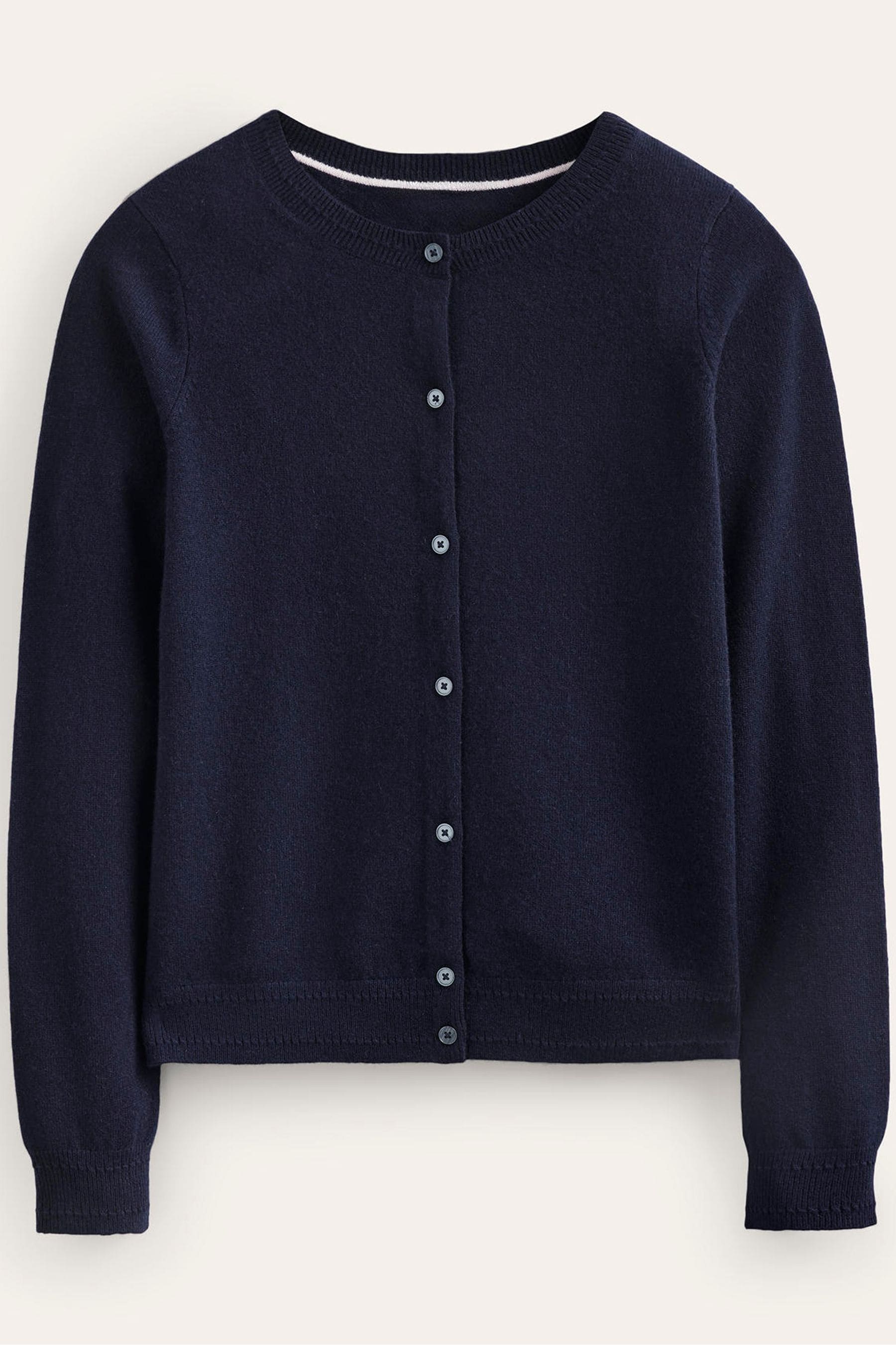 Boden cashmere crew cardigan hotsell