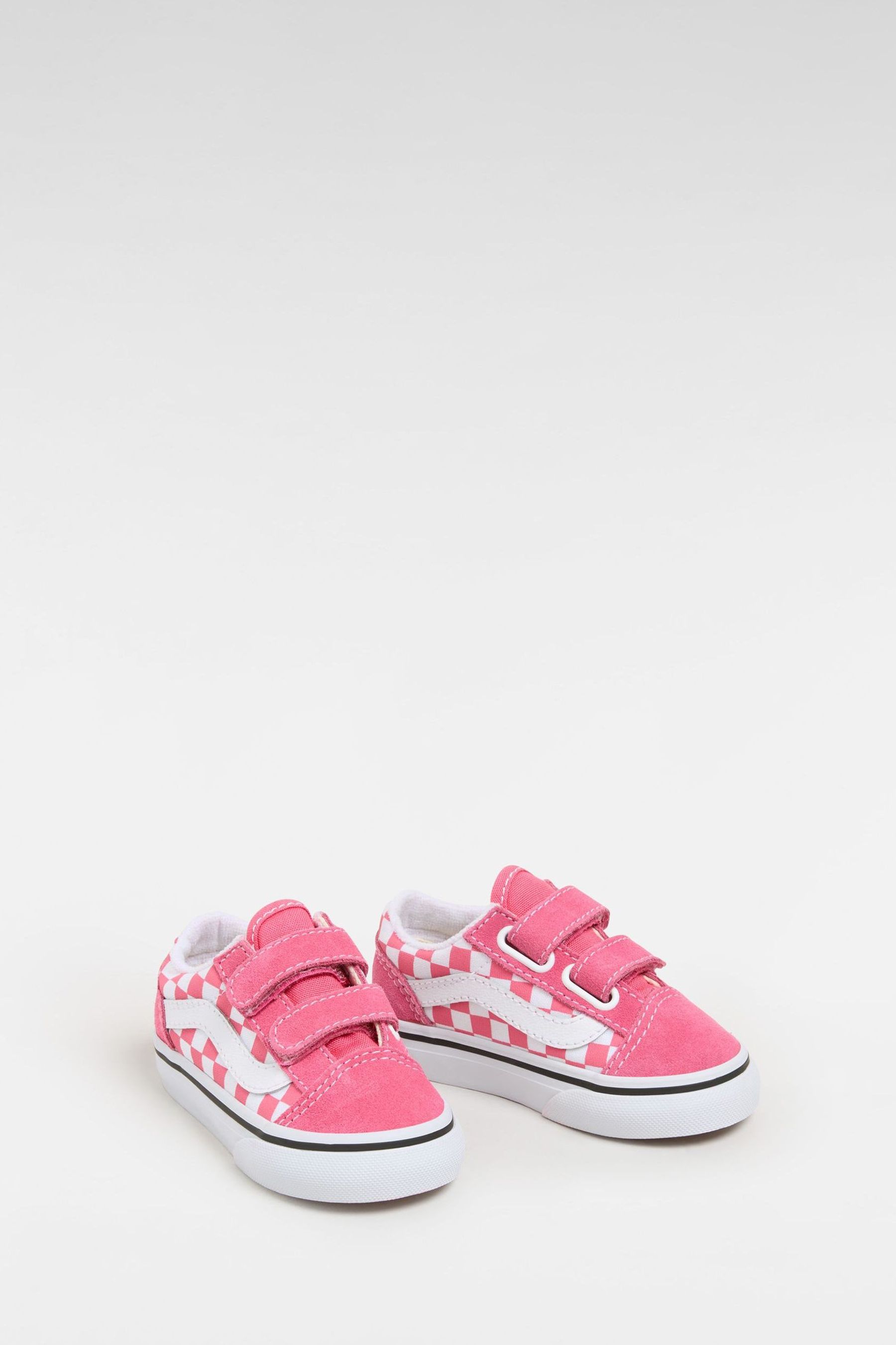 Baby pink old skool vans clearance