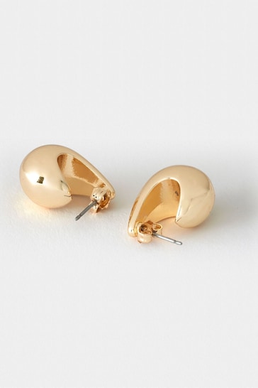 Mint Velvet Gold Tone Drop Earrings