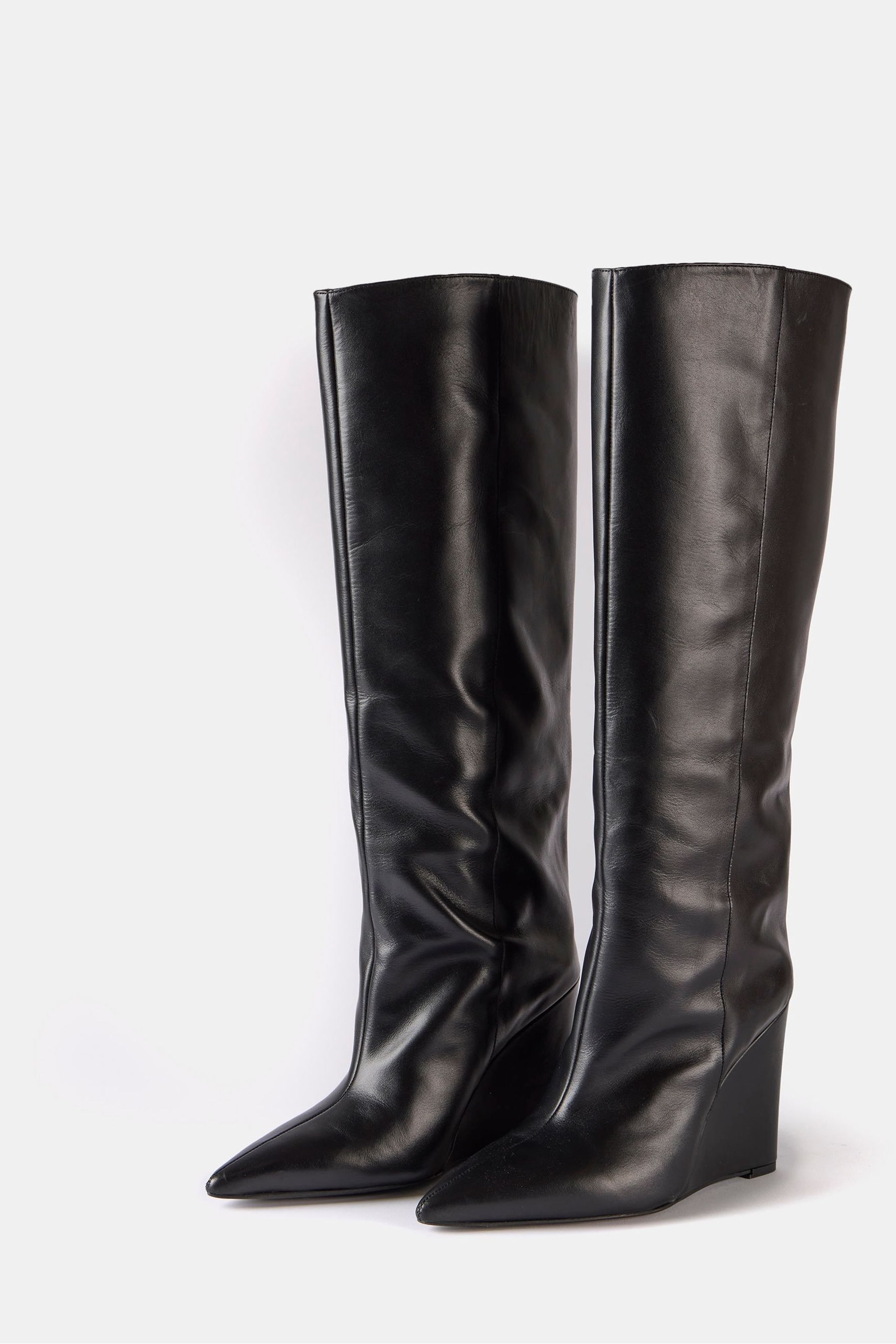 Mint velvet black discount boots