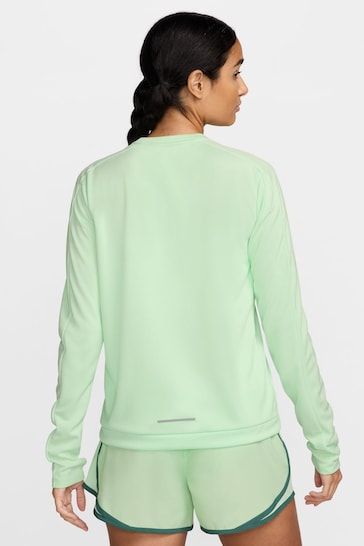 Nike green Green Dri-FIT Crew Neck Running Top