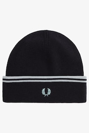 Fred Perry Twin Tipped Merino Wool Beanie Hat - Image 1 of 3