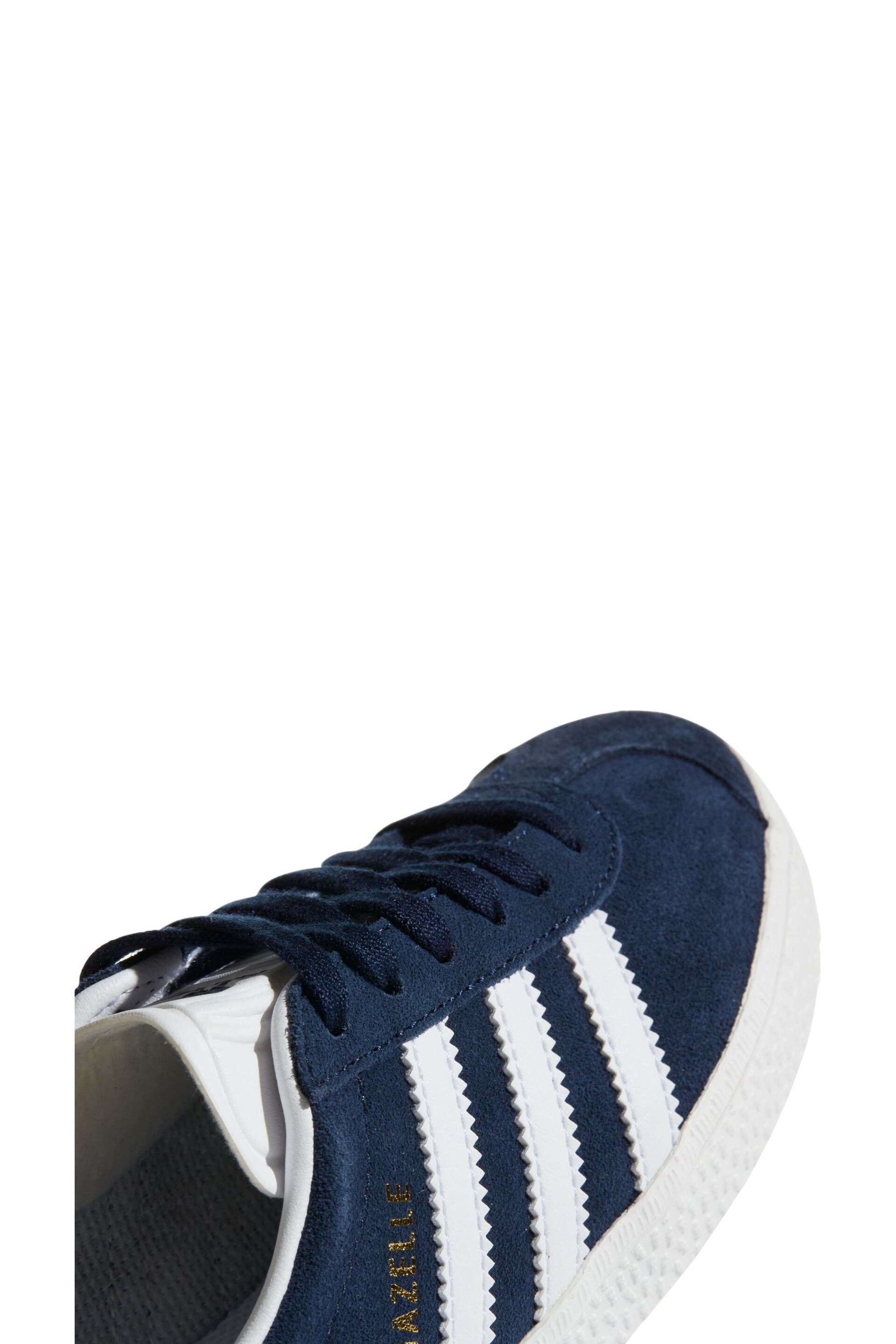 adidas Navy/White Gazelle Shoes - Image 7 of 9