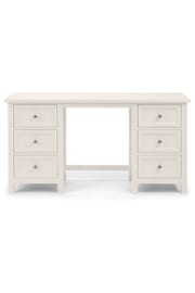 Julian Bowen Surf White Maine Dressing Table - Image 3 of 6