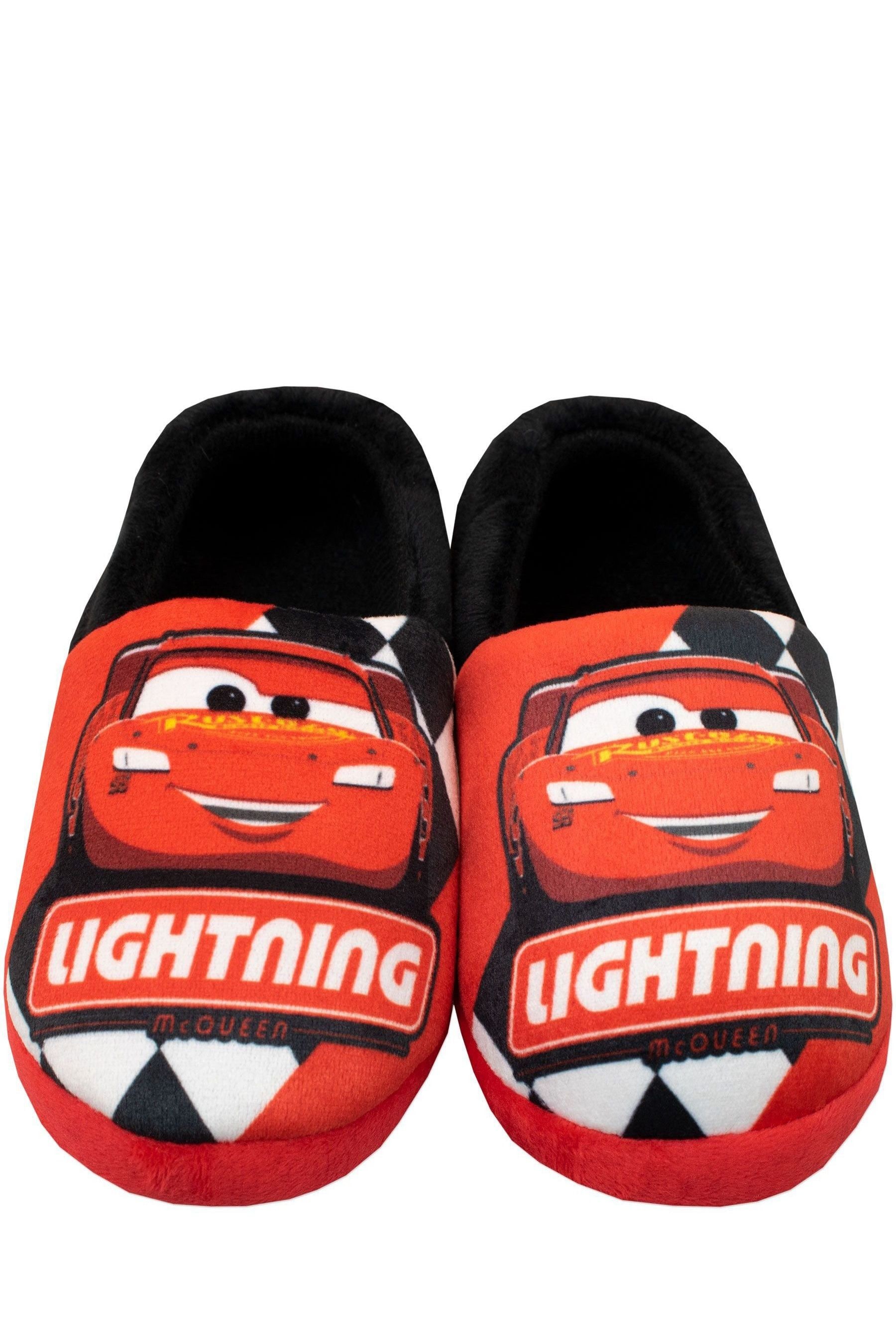 Lightning mcqueen hotsell slippers adults