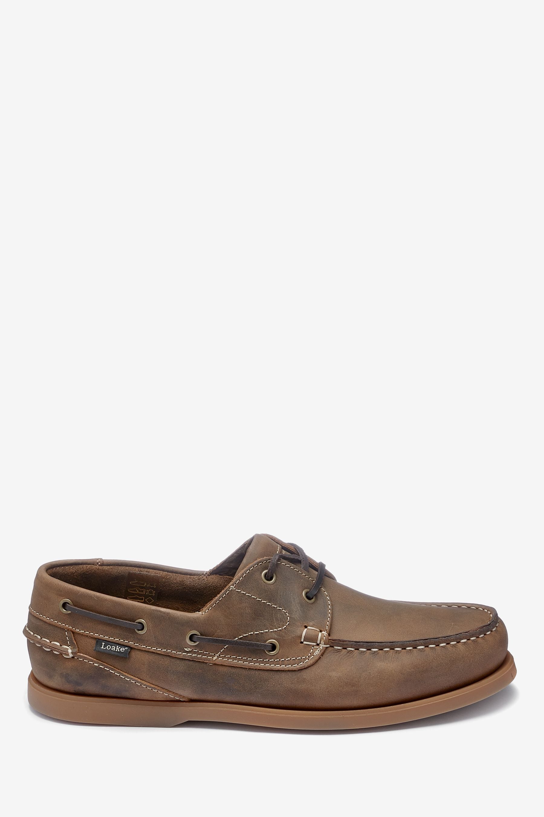 Buy Loake Lymington Eyelet Boat Shoes from the Next UK online shop