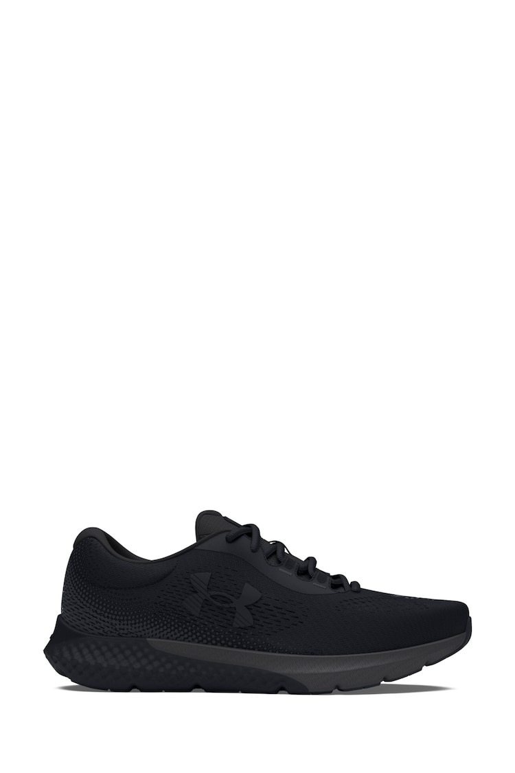 Under Armour Black Charged Rogue 4 Trainers - Image 1 of 8