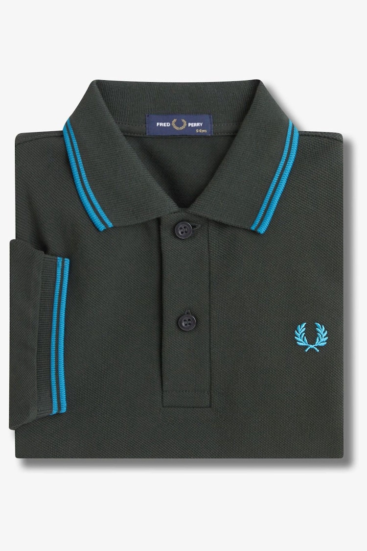 Fred Perry Kids Twin Tipped Polo Shirt - Image 3 of 3