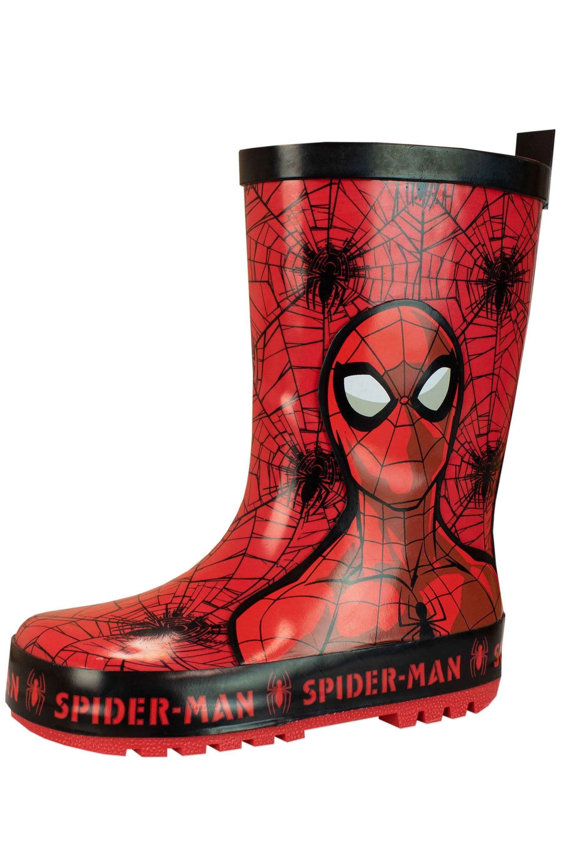 Boys spiderman boots cheap