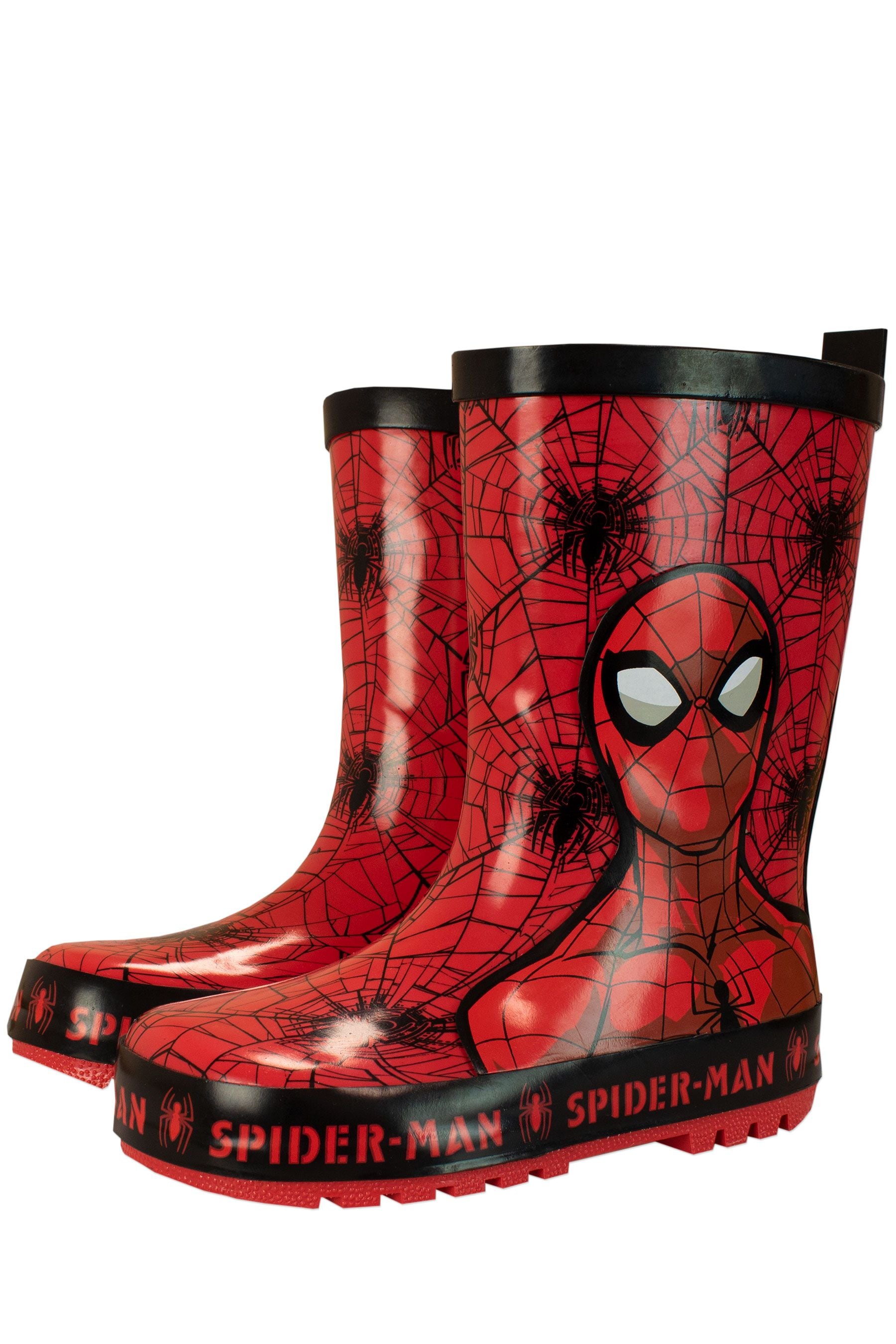 Spiderman light clearance up wellies