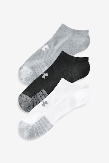 Under Armour Multi No Show Socks 3 Pack