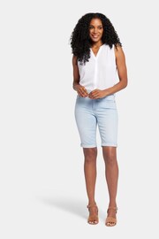 NYDJ Blue Briella Denim Shorts - Image 1 of 6