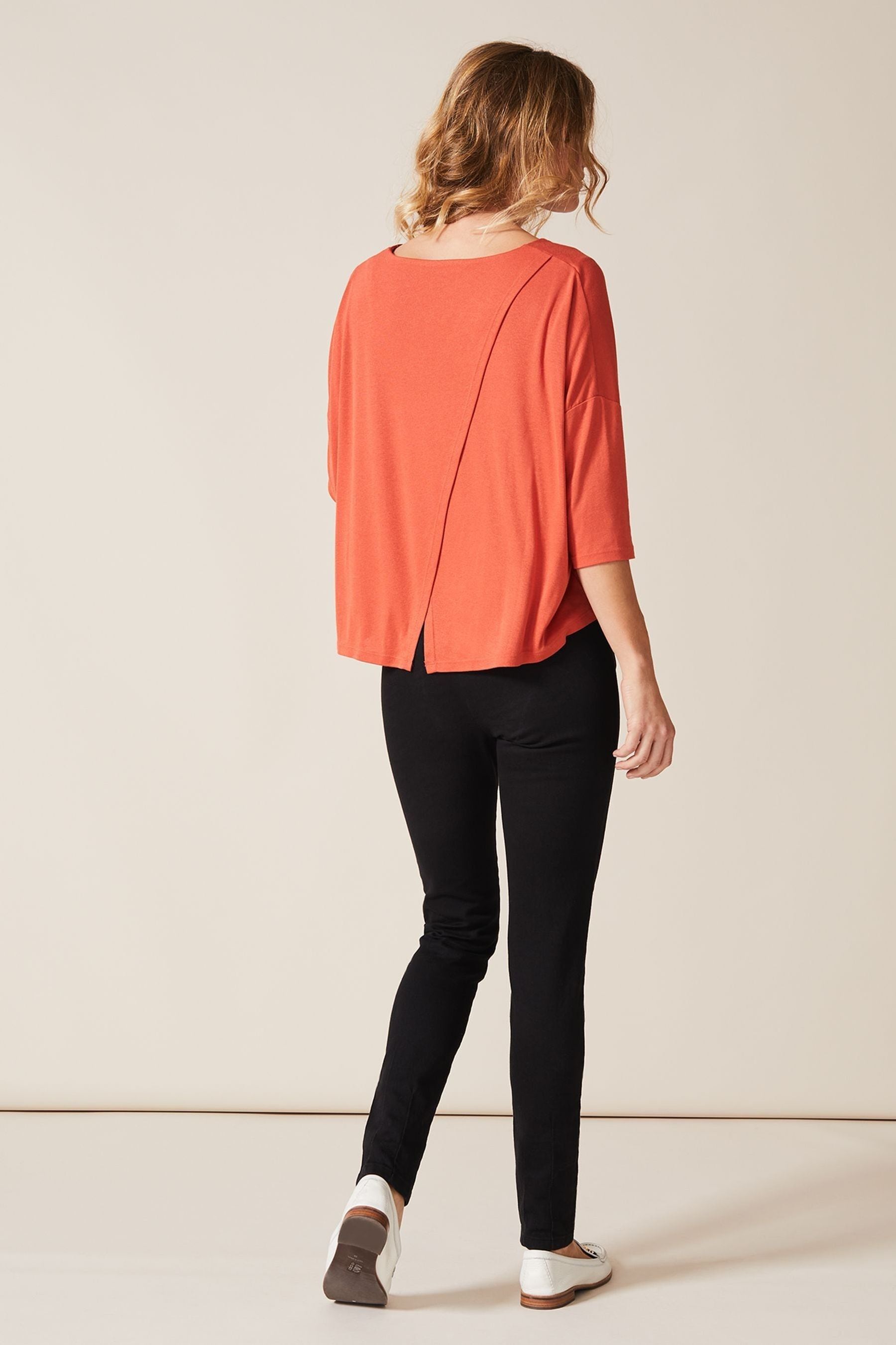Orange jeggings discount