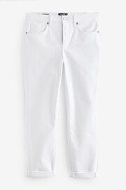 NYDJ Margot Girlfriend White Jeans - Image 7 of 7