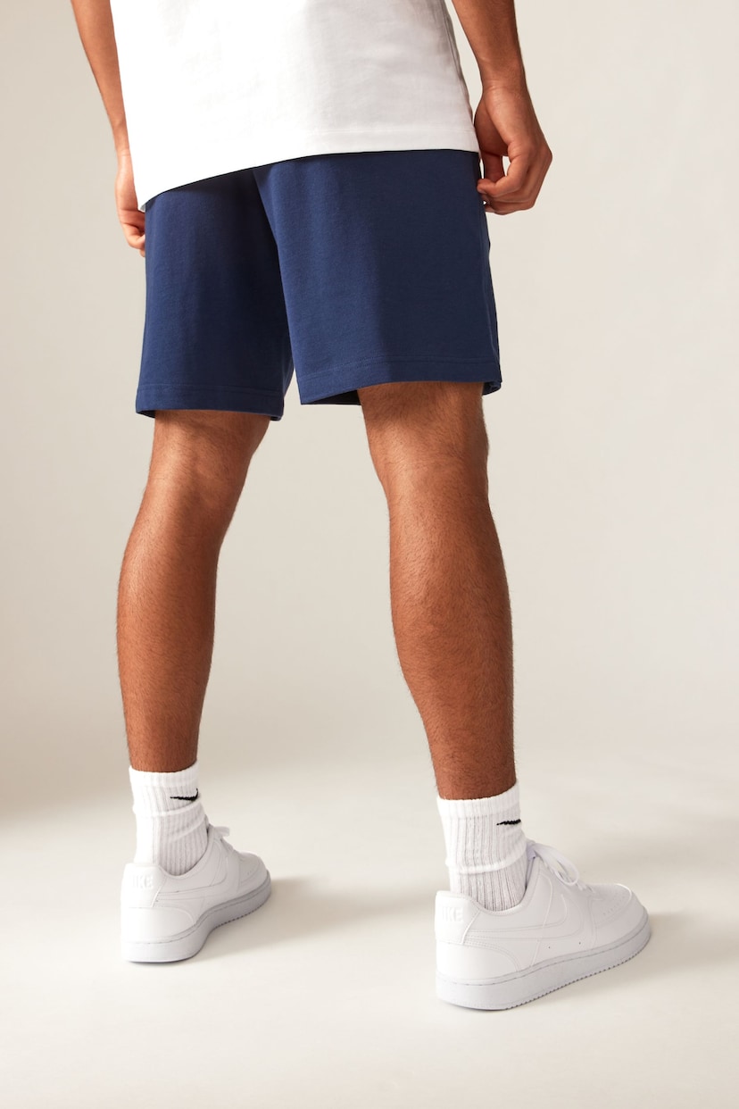 Nike Blue Club Knit Shorts - Image 6 of 11
