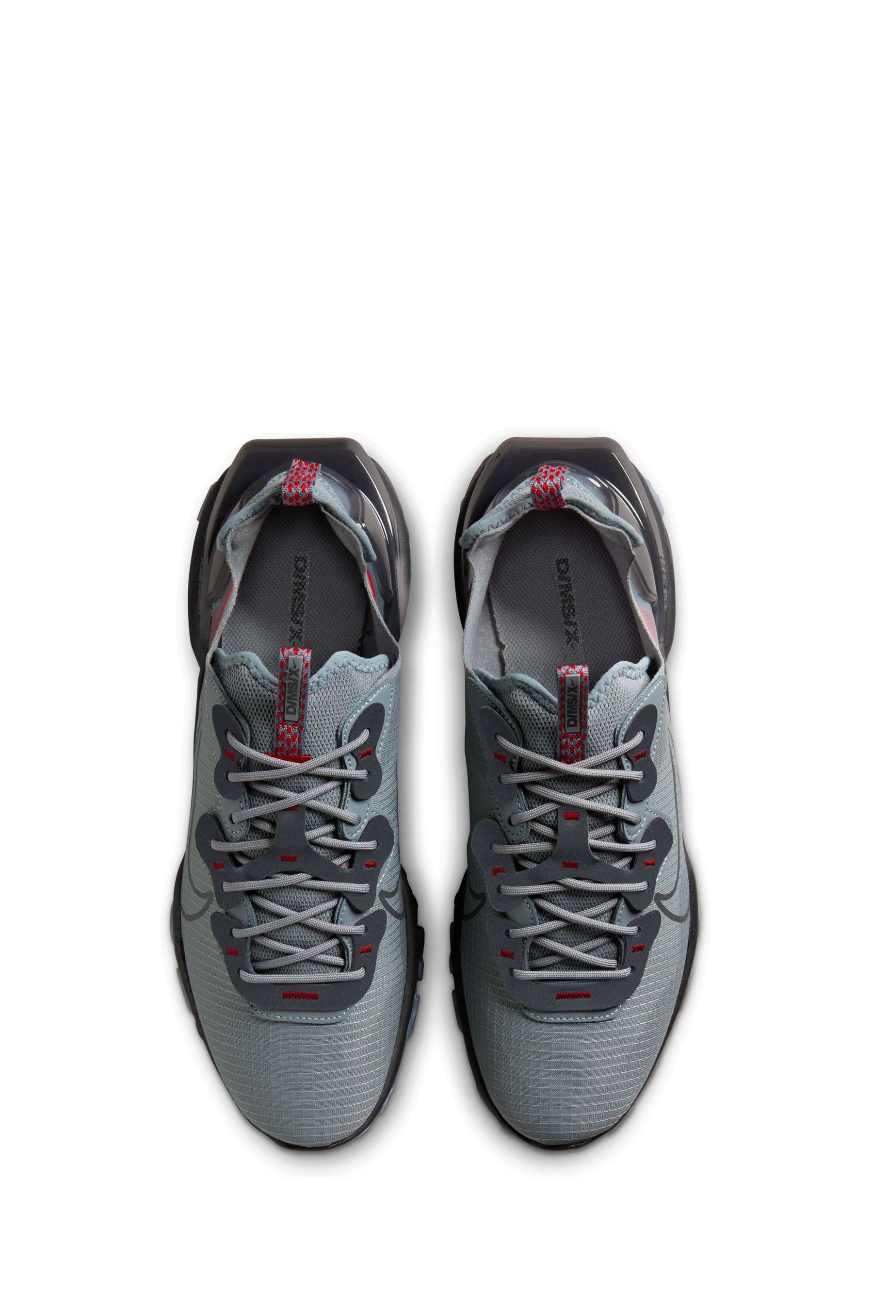 Buy Nike Grey Red React Vision Trainers from Next Luxembourg