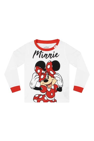 Character Pink Disney Minnie Mouse Long Pyjama Set