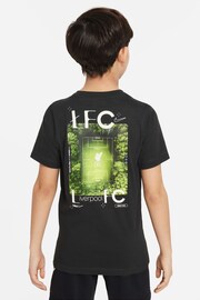 Nike Black Liverpol Back Graphic T-Shirt - Image 2 of 6