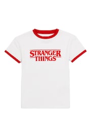Vanilla Underground Red Stranger Things Girls Licensing Short Pyjamas - Image 3 of 7