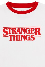 Vanilla Underground Red Stranger Things Girls Licensing Short Pyjamas - Image 5 of 7