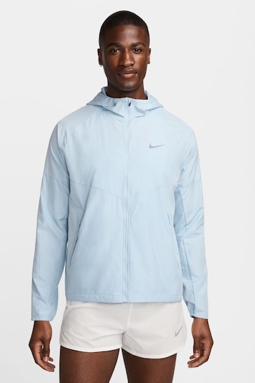 Nike Blue Repel Miler Running Jacket