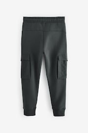 Charcoal Grey Utility Style Joggers (3-16yrs) - Image 2 of 4