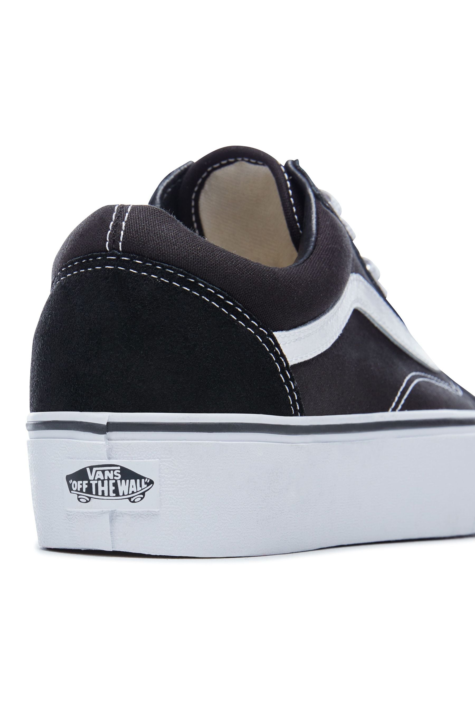 Platform trainers vans top