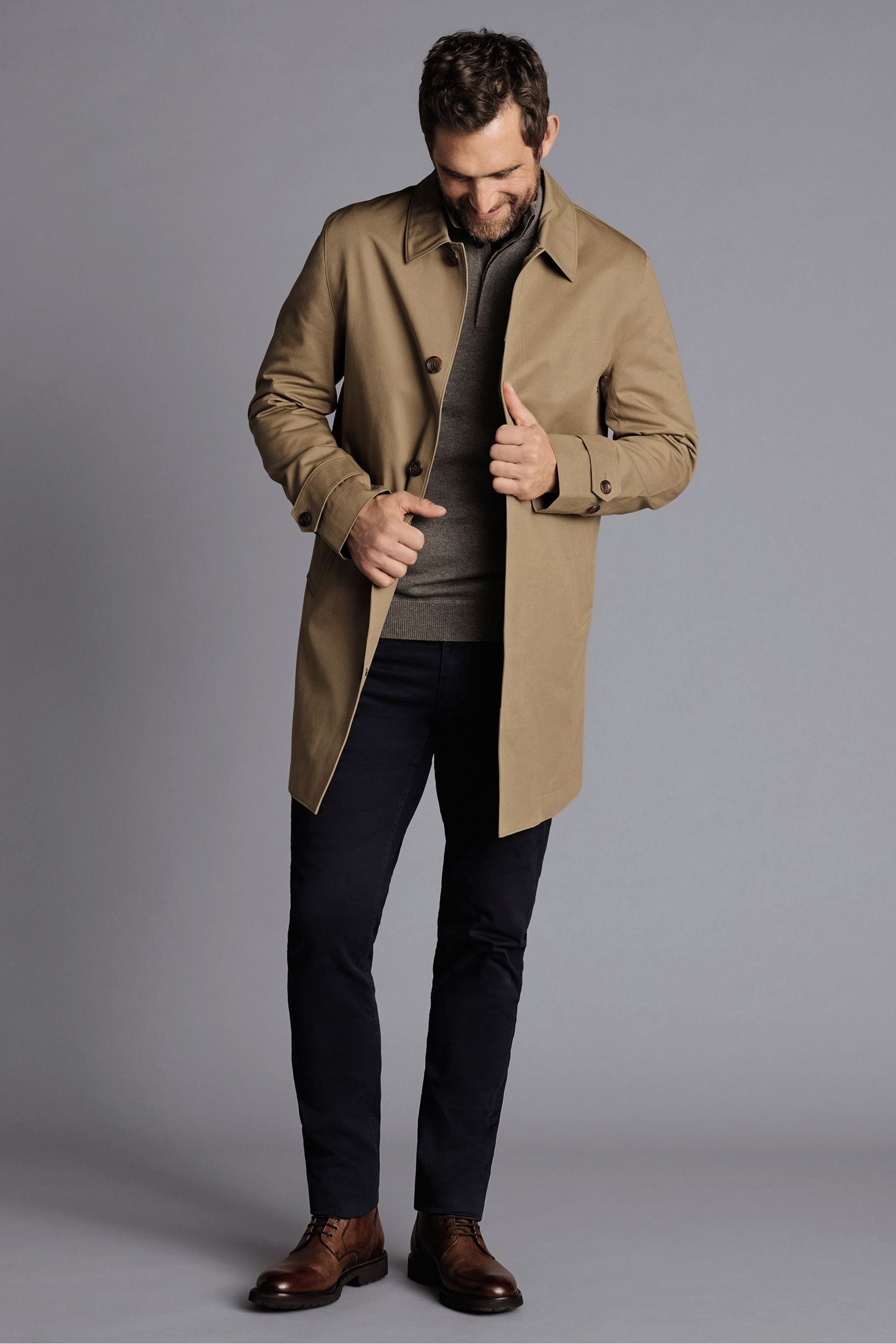 Charles tyrwhitt raincoat store