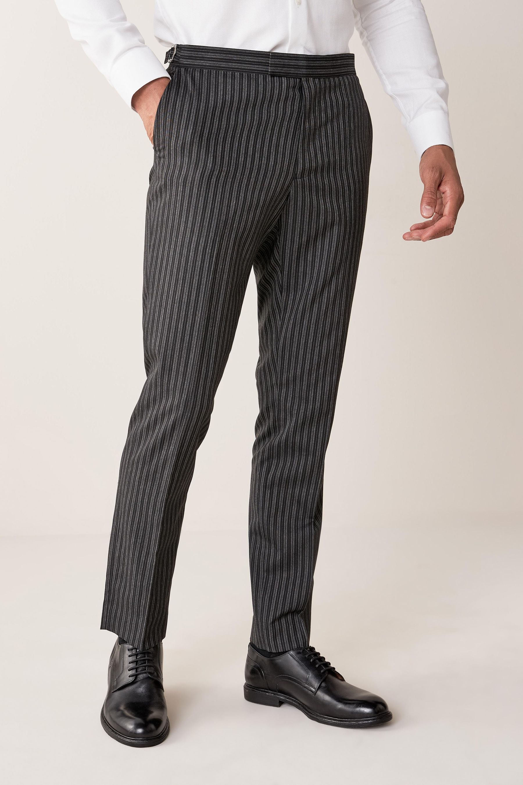 Masonic striped trousers hotsell