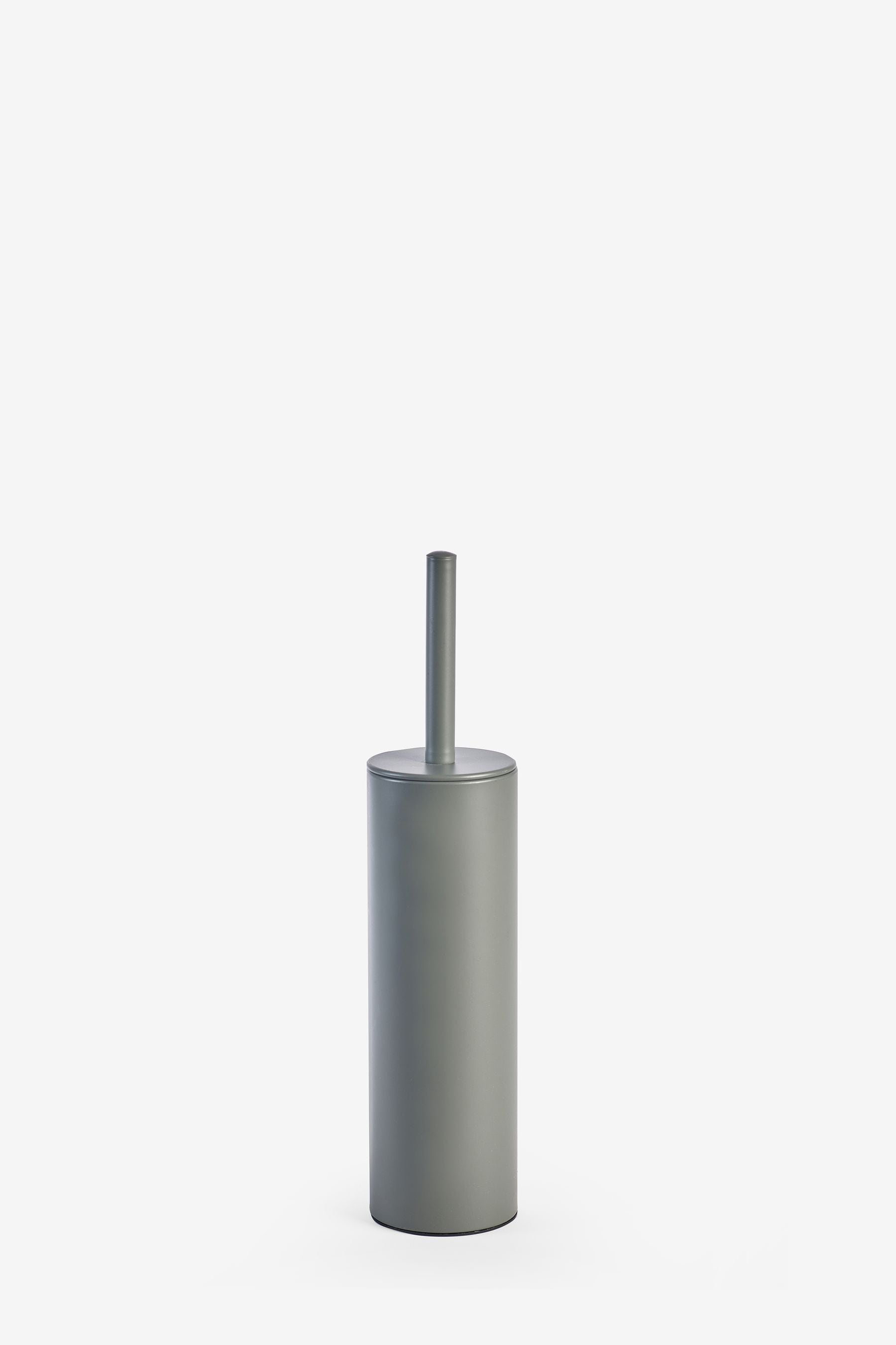 Grey toilet brush hot sale set