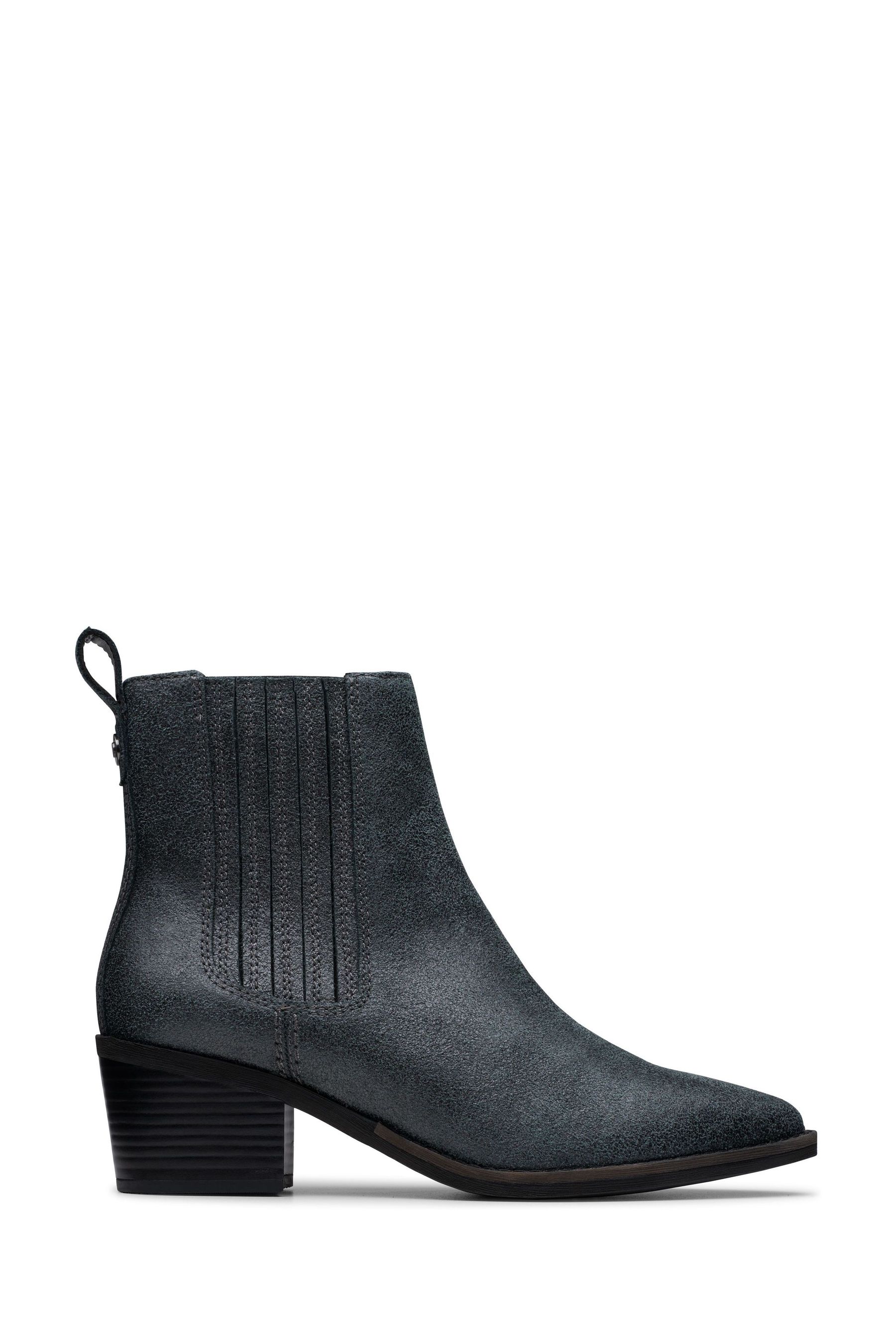 Buy Clarks Pewter Morzine Top Boots from Next Luxembourg