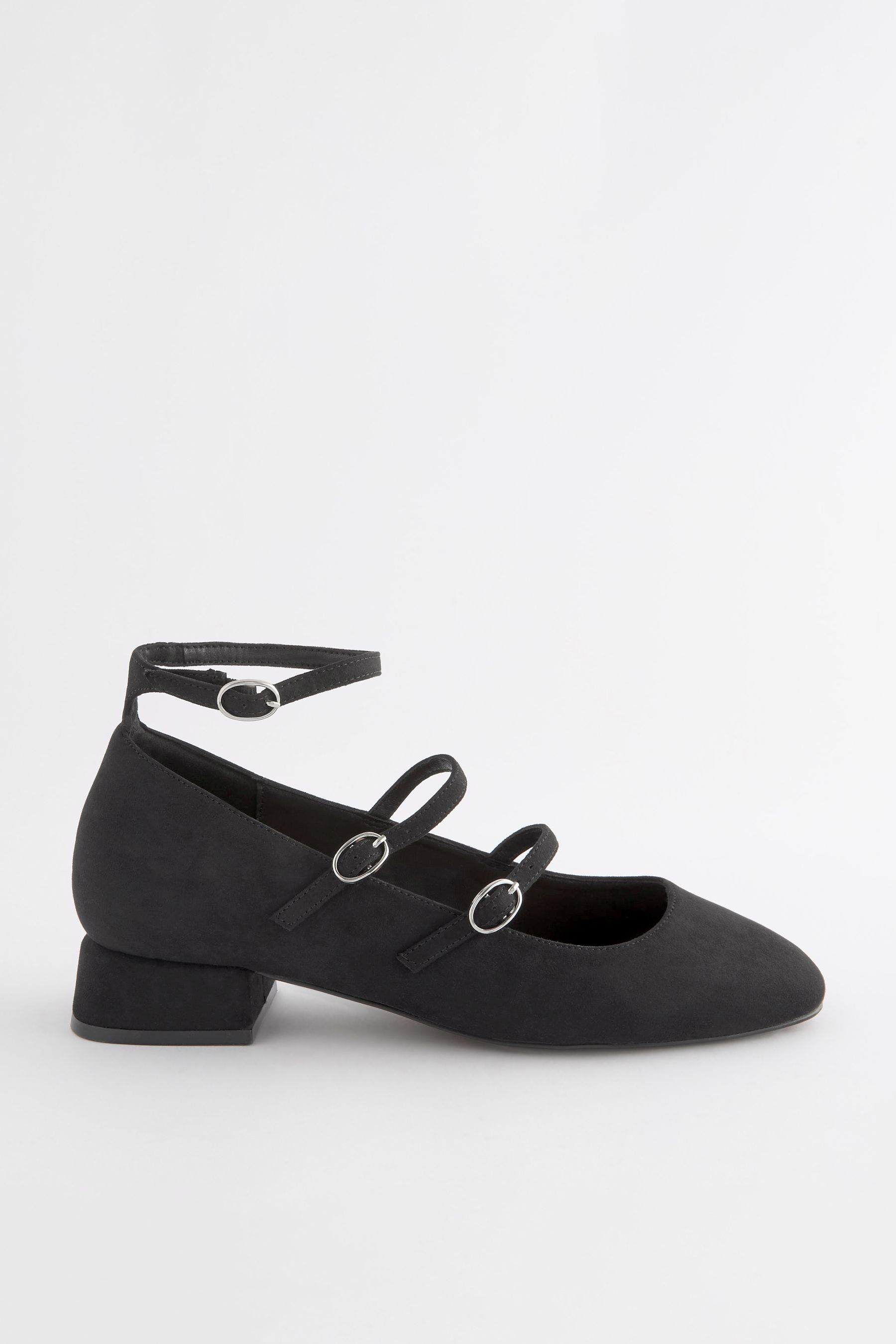 Buy Black Forever Comfort Block Heel Mary Jane Shoes from Next Canada