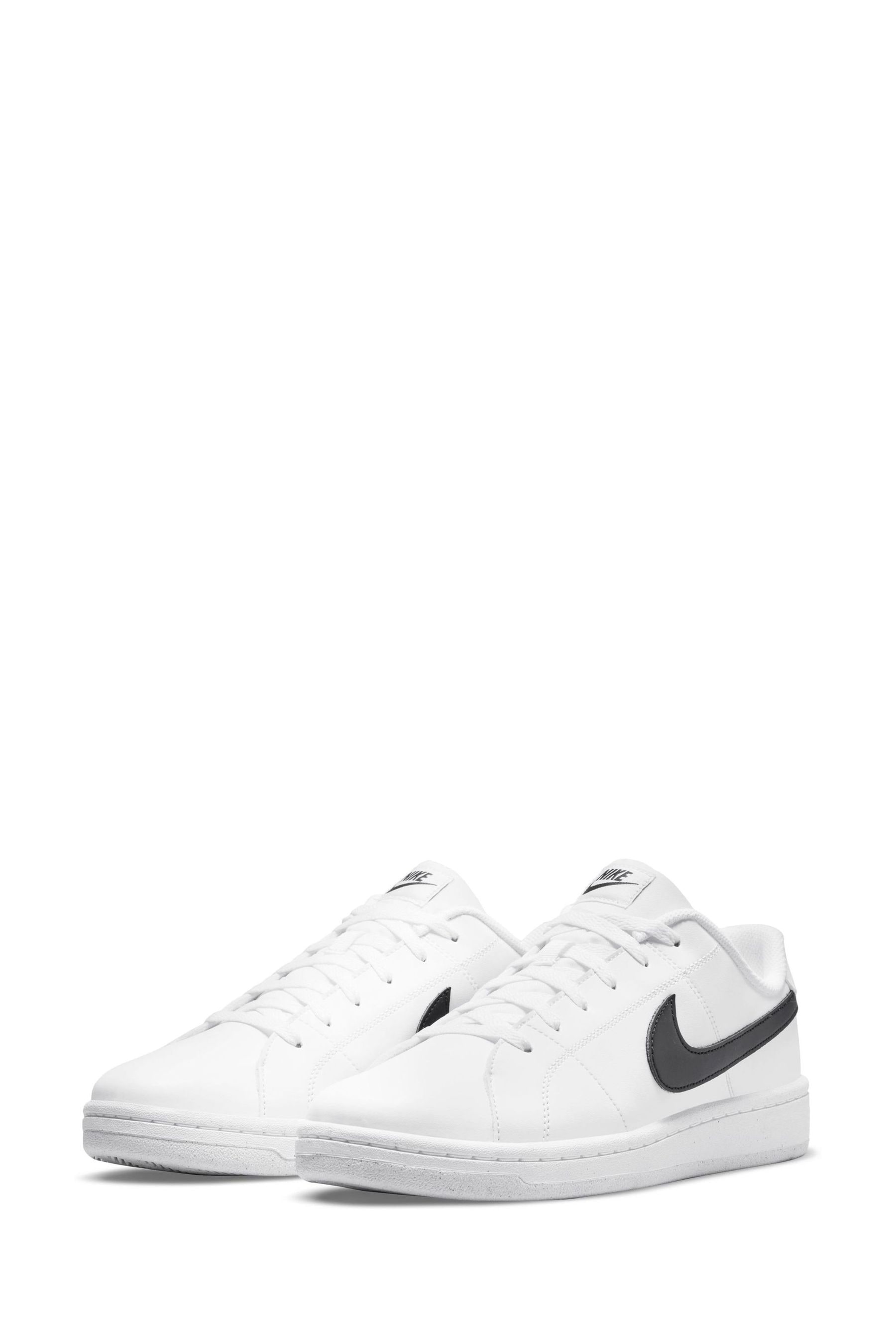 Buy Nike White Black Court Royale 2 Trainers from the Next UK online shop