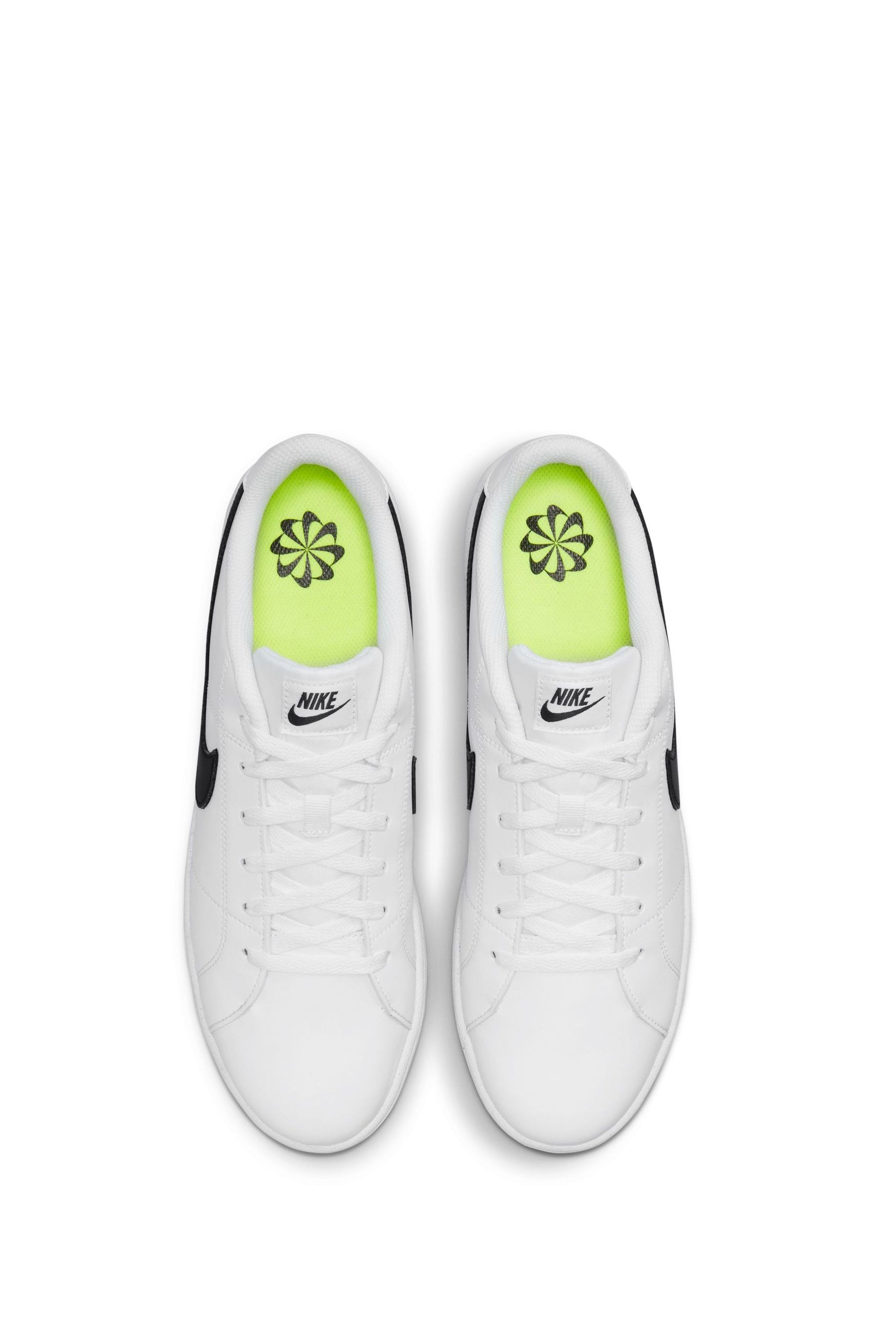 Nike court best sale royale black white