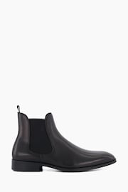 Dune London Black Mandatory Plain Toe Chelsea Boots - Image 1 of 7