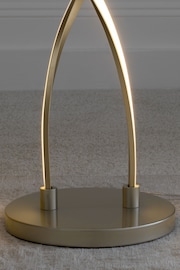 Champagne Gold Callie LED Floor Lamp - Image 3 of 8